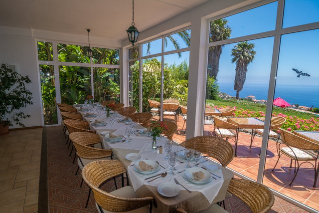 Restaurant Quinta Alegre mit Aussicht