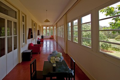 Galerie mit Sitzmöglichkeit